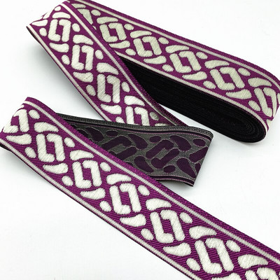 3 jarda Etnički vez Čipkana vrpca Boho čipkasti ukrasi DIY torba za odjeću Dodaci Vezena tkanina #50-60