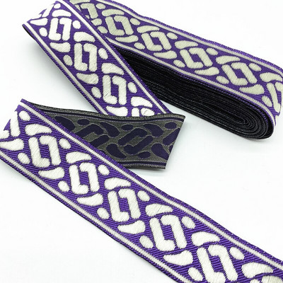 3 jarda Etnički vez Čipkana vrpca Boho čipkasti ukrasi DIY torba za odjeću Dodaci Vezena tkanina #50-60