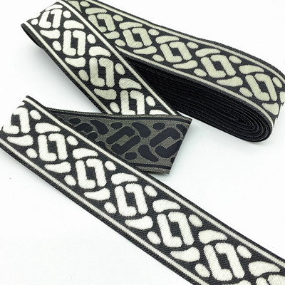 3 jarda Etnički vez Čipkana vrpca Boho čipkasti ukrasi DIY torba za odjeću Dodaci Vezena tkanina #50-60