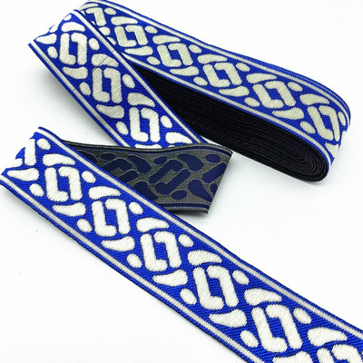 3 jarda Etnički vez Čipkana vrpca Boho čipkasti ukrasi DIY torba za odjeću Dodaci Vezena tkanina #50-60