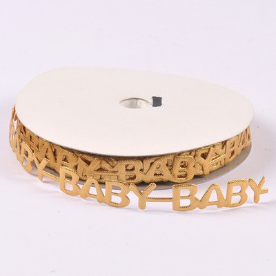 1–1,5 cm segatud roosad/sinised paelad käsitöötarbed Tikitud riidest pakkimine Kingitused beebipeokaunistused DIY õmblustarvikud