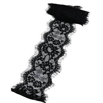 (3 metri/lot) 8cm Țesătură de dantelă albă Cusut Îmbrăcăminte Panglică Țesătură rochie de mireasă