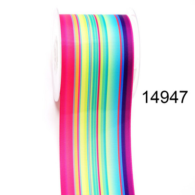 DIY koomiksitriibud ja võred, trükitud Grosgrain lint käsitöötarvikute jaoks Õmblustarvikud 5 jardi. 14611