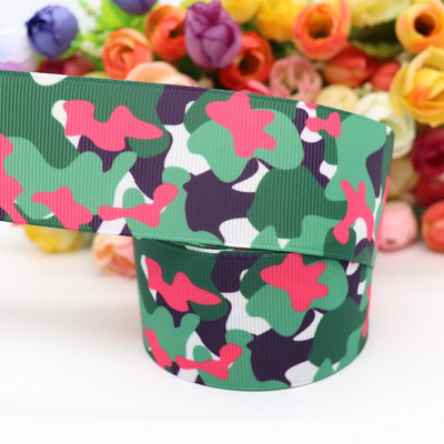 10 jardi 1,5'' 38MM kamuflažne/leopard printane grosgrain vrpce za mašne za kosu DIY ručno rađeni materijali Y19090601