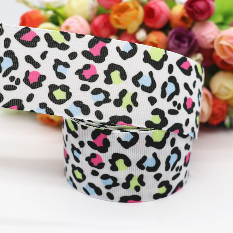 10 jardi 1,5'' 38MM kamuflažne/leopard printane grosgrain vrpce za mašne za kosu DIY ručno rađeni materijali Y19090601