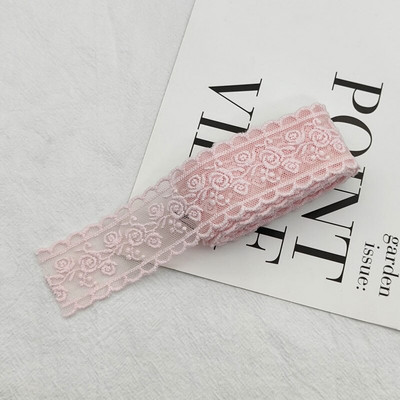 35 MM 1 metar 3D cvjetna vrpca Vez od čipkane tkanine Ručno izrađena mašna Dodaci za kosu DIY čipka za ručni rad g258