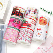 10 yards Wired Edge Line Panglică de decor de Crăciun Panglică de zăbrele de cânepă imitație de epocă pentru bricolaj Artizanat Arcă Ambalaj cadou realizat manual 6684