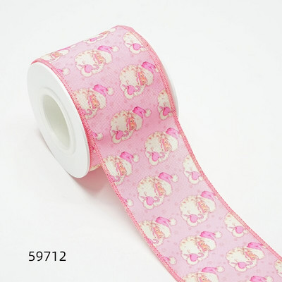 10 yards Wired Edge Line Panglică de decor de Crăciun Panglică de zăbrele de cânepă imitație de epocă pentru bricolaj Artizanat Arcă Ambalaj cadou realizat manual 6684