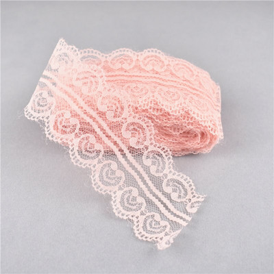 10 jardi ilus kahekordne südamekujuline pitspael näputöö 45MM pitsliist DIY Tikandkanga õmblemine Käsitöötarvikud