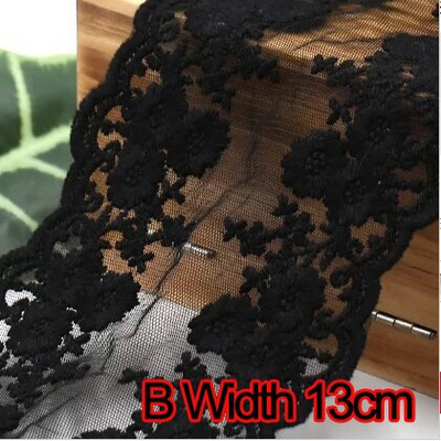 Διχτυωτό Δαντελένιο Κέντημα Χειροποίητο DIY Κεντήματα Ραπτικής Αξεσουάρ Ραπτικής Υφασμάτινη Διακόσμηση ρούχων 14Υάρδες 13cm 418