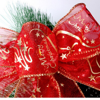 6,3cm Πλάτος 2M Μήκος Χριστουγεννιάτικες Διακοσμητικές Κορδέλες Πούδρα Σατέν Κορδέλα Craft Κορδέλες Χριστουγεννιάτικο Δέντρο Διακόσμηση Κατασκευή Φιόγκοι