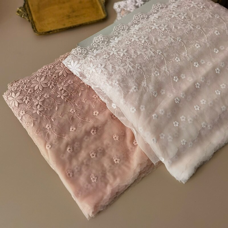 1 yarda 26 CM lățime tul brodat plasă dantelă țesătură pentru franjuri petrecere rochii de mireasă artizanat accesorii de cusut accesorii africane