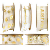 10m 20mm Just teie jaoks pael karikakra/ südamepulma organza lint sünnipäevaks Sõbrapäevaks Lilled Kingitused Pakkimine Kaunistus Käsitöö