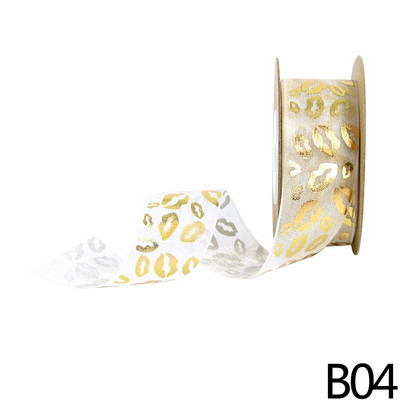 10m 20mm Just teie jaoks pael karikakra/ südamepulma organza lint sünnipäevaks Sõbrapäevaks Lilled Kingitused Pakkimine Kaunistus Käsitöö