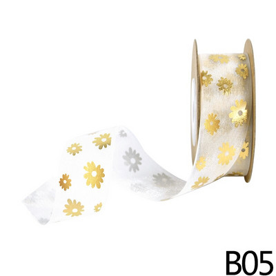 10m 20mm Just teie jaoks pael karikakra/ südamepulma organza lint sünnipäevaks Sõbrapäevaks Lilled Kingitused Pakkimine Kaunistus Käsitöö