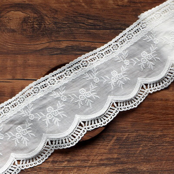 1 αυλή λευκό βαμβακερό ύφασμα δαντέλας βενετσιάνικη δαντέλα διακοσμητικά ρούχα κεντήματα διακόσμηση και ράψιμο δαντέλας Τεχνολογία
