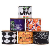 5Yards/Rola 63mm Panglică Grosgrain Imprimată chingă din poliester pentru nuntă Decor de Crăciun Cutie cadou DIY Artizanat țesătură de cusut