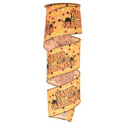 5Yards/Rola 63mm Panglică Grosgrain Imprimată chingă din poliester pentru nuntă Decor de Crăciun Cutie cadou DIY Artizanat țesătură de cusut