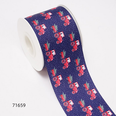 Jõulupäeva paelad Grosgrain/satiinipael, trükitud pael käsitöö kaunistamiseks 10 jardi 71568