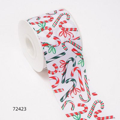 Jõulupäeva paelad Grosgrain/satiinipael, trükitud pael käsitöö kaunistamiseks 10 jardi 71568