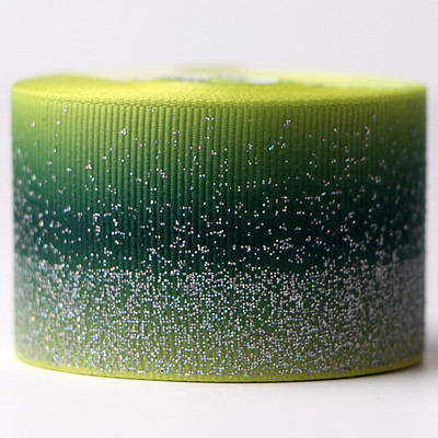 5 Yards/Roll 38mm 75mm Glitter Fabric Grosgrain Κορδέλα για DIY Hair Bowknot Dressing Arts Ράψιμο Διακόσμηση πάρτι γενεθλίων