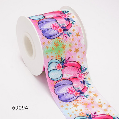 Ziua Recunoștinței Panglică cu grosgrain/satin Panglică imprimată pentru decorațiuni de artizanat Arc 10 metri 67761