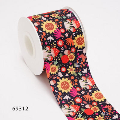 Ziua Recunoștinței Panglică cu grosgrain/satin Panglică imprimată pentru decorațiuni de artizanat Arc 10 metri 67761