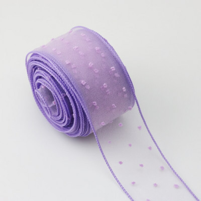 (5 γιάρδες/ρολό) 5 εκ. πουά κορδέλα μεταξωτή οργάντζα χειροποίητη κορδέλα χρώμα φιόγκο μαλλιών διακόσμηση δαντέλα