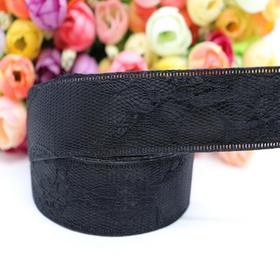 Κορδέλα 5 Yards Lace Fabric Pattern 1" 25mm/1,5" 38MM For Hair Bows Χειροποίητα αξεσουάρ DIY Crafts M19041601