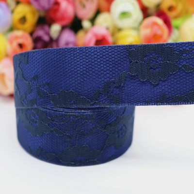 Κορδέλα 5 Yards Lace Fabric Pattern 1" 25mm/1,5" 38MM For Hair Bows Χειροποίητα αξεσουάρ DIY Crafts M19041601