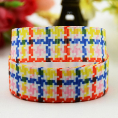 22 mm 25 mm 38 mm 75 mm Ruban karirani uzorak s otisnutim likom iz crtanog filma Grosgrain vrpca ukras za zabavu 10 jardi Mul114