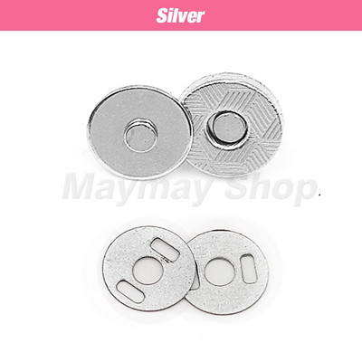 10 σετ/παρτίδα 10mm-18mm Μαγνητικά κουμπιά Τσάντες Μαγνήτης αυτόματης προσρόφησης αγκράφα Κουμπιά πορτοφολιού Μεταλλικά λεπτά κουμπιά που κουμπώνουν με εργαλείο