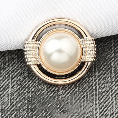 10tk Naised Prossnööbid Pärlinööbid Plastikust varre õmblemisnööbid rõivaste jaoks Dekoratiivkotid Aksessuaarid Rõivaste isetegemine käsitöö