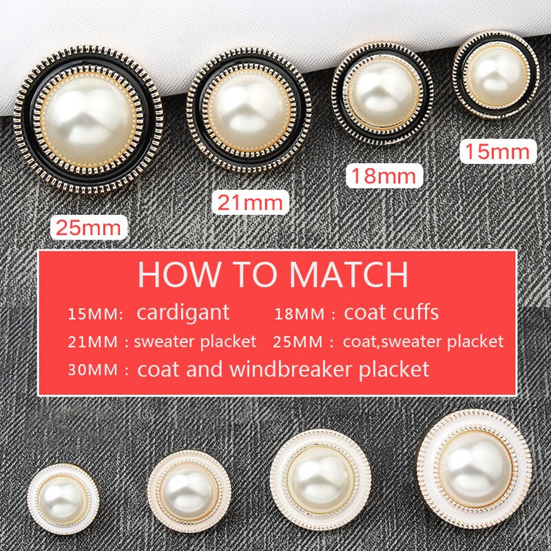 10tk Naised Prossnööbid Pärlinööbid Plastikust varre õmblemisnööbid rõivaste jaoks Dekoratiivkotid Aksessuaarid Rõivaste isetegemine käsitöö