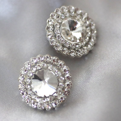 5 vnt gėlės formos perlų kalnų krištolas sagos Drabužiai paltas megztinis Spustelėjimo sagos dekoratyvinis