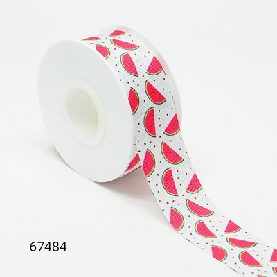 Jõulupäeva paelad Grosgrain/satiinipael, trükitud pael käsitöö kaunistamiseks 10 jardi 67480