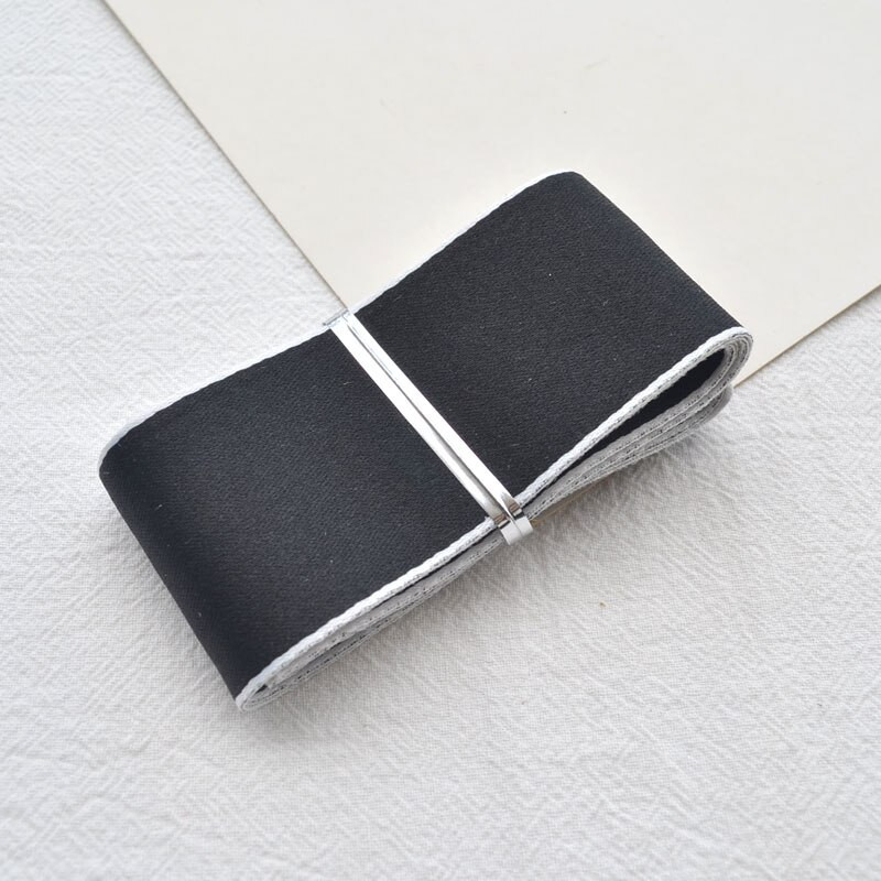 Ασπρόμαυρη δαντέλα Κλασική κορδέλα 1m 25mm 38mm DIY Αξεσουάρ Μαλλιά φουρκέτα φιόγκος Υλικό κεφαλής Δαντέλα για χειροτεχνίες