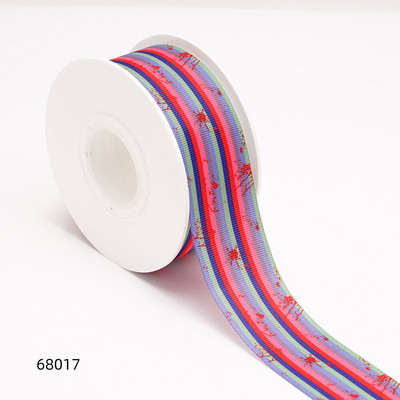 Κορδέλες Halloween Grosgrain/Satin Ribbon Printed Ribbon For Crafts Decoration Bow 10Yards 68001