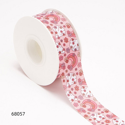 Κορδέλες Halloween Grosgrain/Satin Ribbon Printed Ribbon For Crafts Decoration Bow 10Yards 68001
