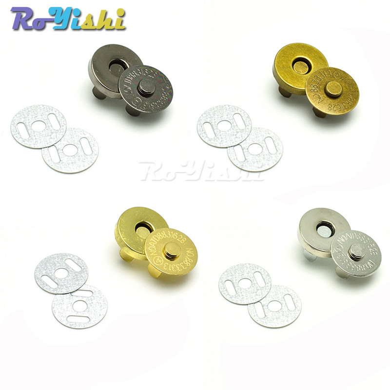 Magnetske kopče Kopče Gumbi Ručna torbica Novčanik Torbice za rukotvorine Dijelovi Dodaci 14 mm 18 mm