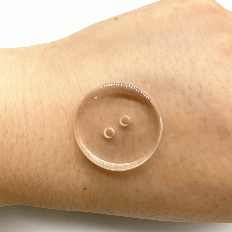 Novi prozirni mali gumbi od 9--25 mm s dvije rupe, jastučići za odijela, gumbi za kruh, okrugli smolasti gumbi za šivanje Diy Scrapbooking