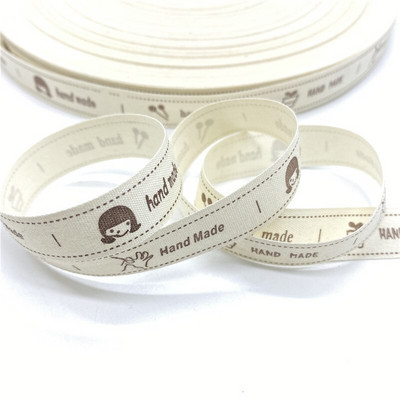 5 Yards 15mm βαμβακερή κορδέλα Ασπρόμαυρο μοτίβο Εκτυπωμένες βαμβακερές κορδέλες για Χριστουγεννιάτικη διακόσμηση γάμου DIY ύφασμα ραπτικής