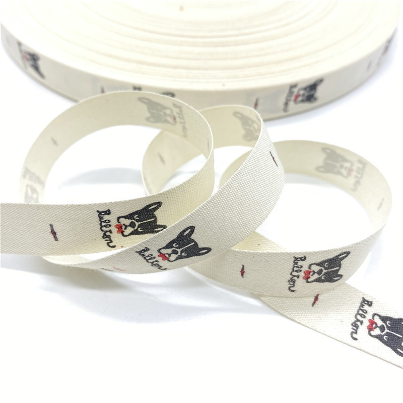 5 Yards 15mm βαμβακερή κορδέλα Ασπρόμαυρο μοτίβο Εκτυπωμένες βαμβακερές κορδέλες για Χριστουγεννιάτικη διακόσμηση γάμου DIY ύφασμα ραπτικής