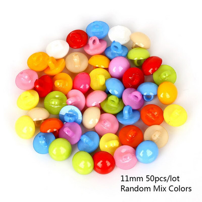 19Stiil 50 tk Mix Kuju Palju Värve Ise ise Scrapbooking Multifilmi nööbid Plastnööbid Lasterõivaste õmblemine Ideed