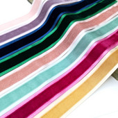 3 jarda 25 mm satenski rub Baršunasta vrpca Ukrasi za svatove Ručno izrađena vrpca za umatanje darova Mašna za kosu DIY božićna vrpca