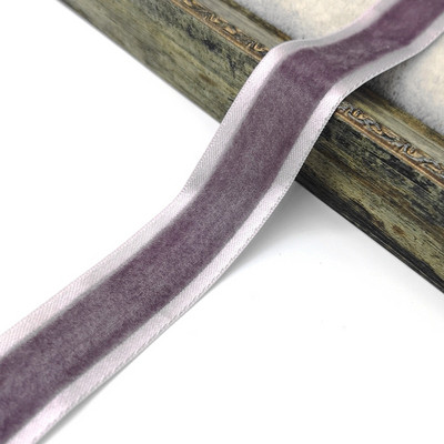 3 jarda 25 mm satenski rub Baršunasta vrpca Ukrasi za svatove Ručno izrađena vrpca za umatanje darova Mašna za kosu DIY božićna vrpca