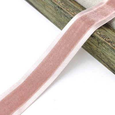 3 jarda 25 mm satenski rub Baršunasta vrpca Ukrasi za svatove Ručno izrađena vrpca za umatanje darova Mašna za kosu DIY božićna vrpca