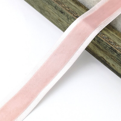 3 jarda 25 mm satenski rub Baršunasta vrpca Ukrasi za svatove Ručno izrađena vrpca za umatanje darova Mašna za kosu DIY božićna vrpca