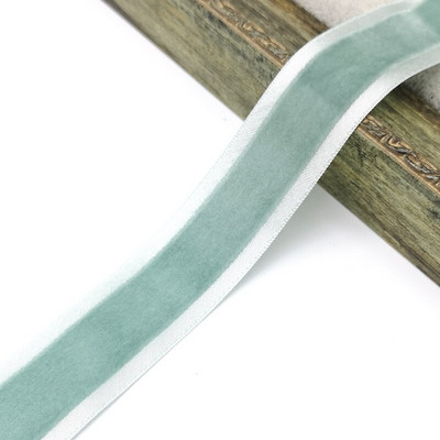 3 jarda 25 mm satenski rub Baršunasta vrpca Ukrasi za svatove Ručno izrađena vrpca za umatanje darova Mašna za kosu DIY božićna vrpca