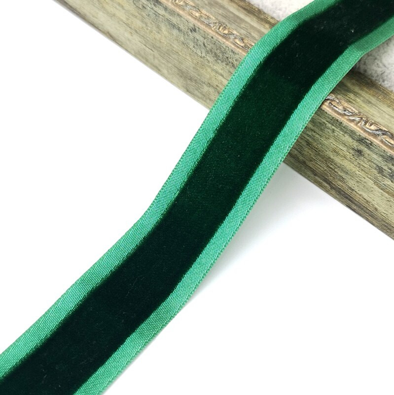 3 jarda 25 mm satenski rub Baršunasta vrpca Ukrasi za svatove Ručno izrađena vrpca za umatanje darova Mašna za kosu DIY božićna vrpca